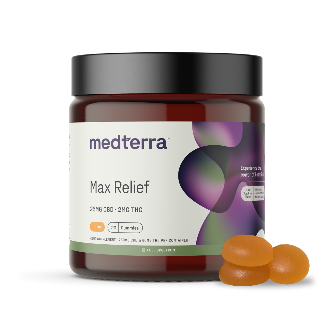 Max Relief Full Spectrum CBD Gummies